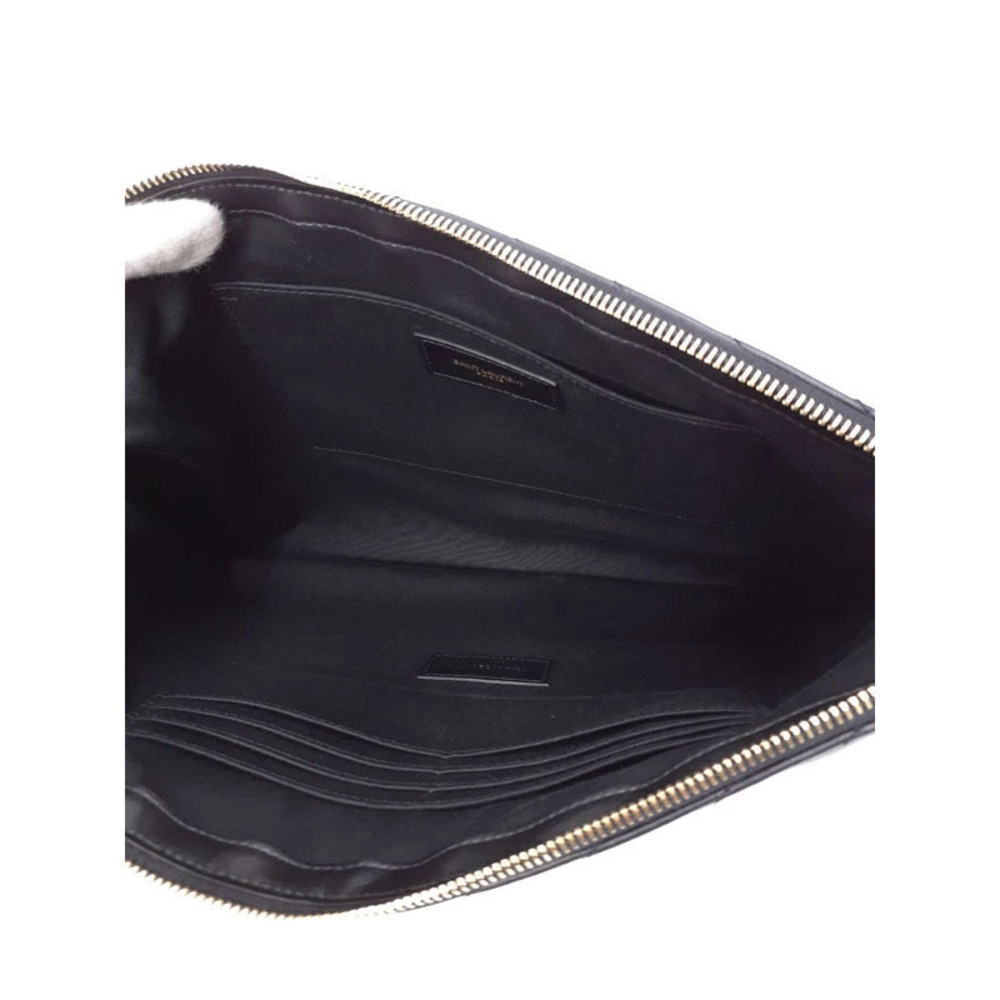 SAINT LAURENT Paris Saint Paris Monogram Document Holder Clutch Bag - Picture 3 of 9